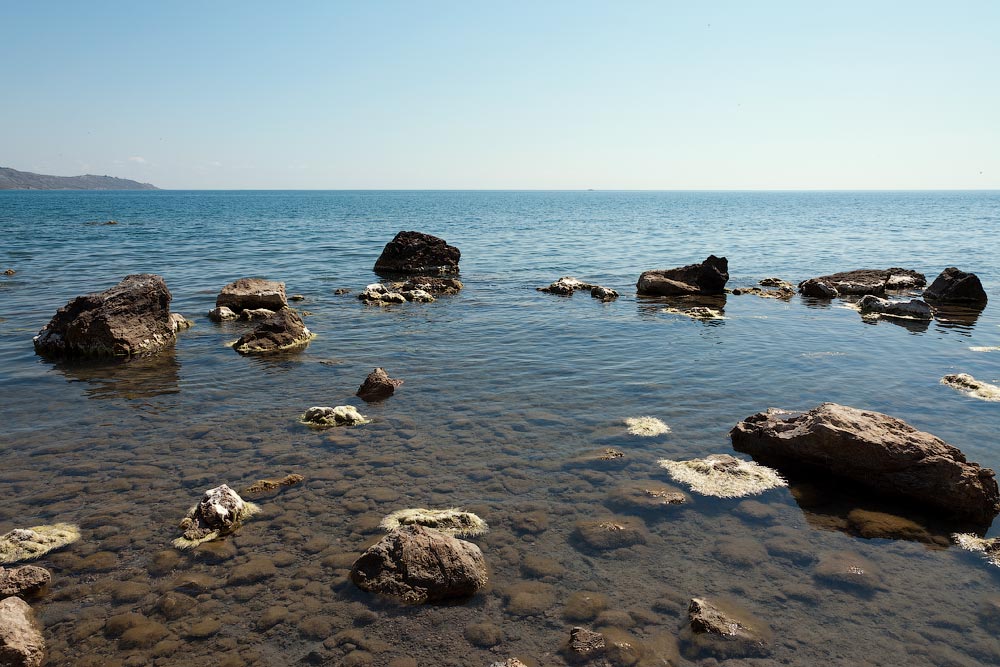 Крым, поселок Орджоникидзе (Феодосия), пляжи - лето 2011 года (10)
