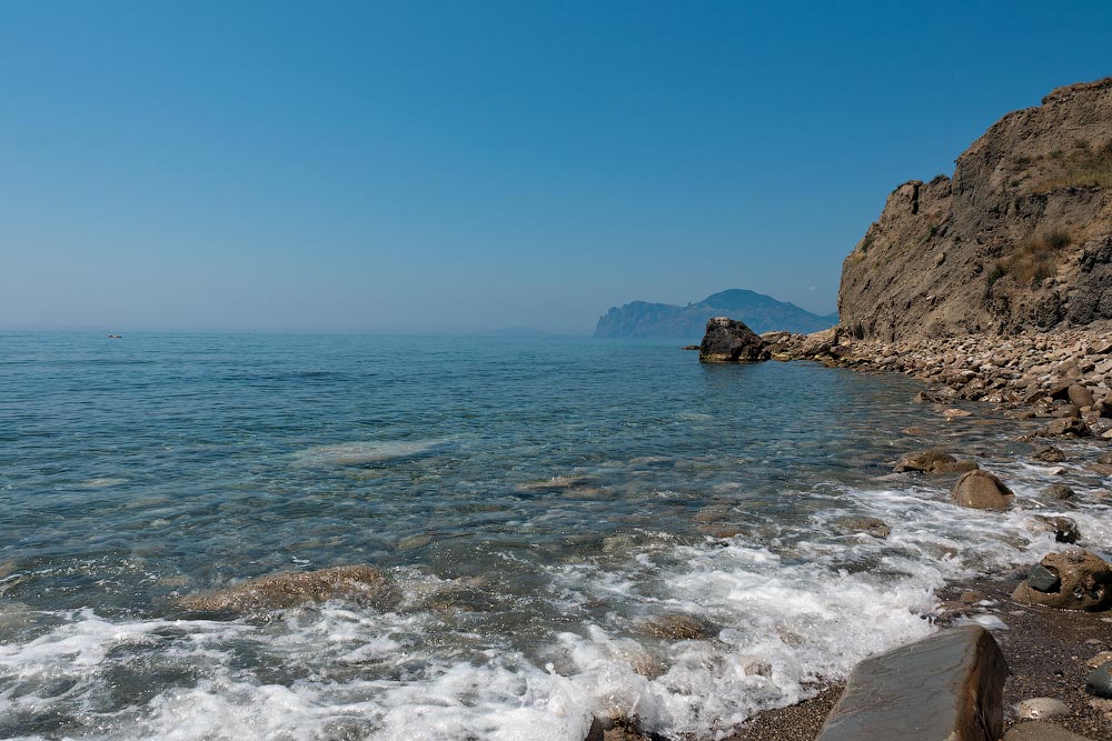 Крым, поселок Орджоникидзе (Феодосия), пляжи - лето 2011 года (32)